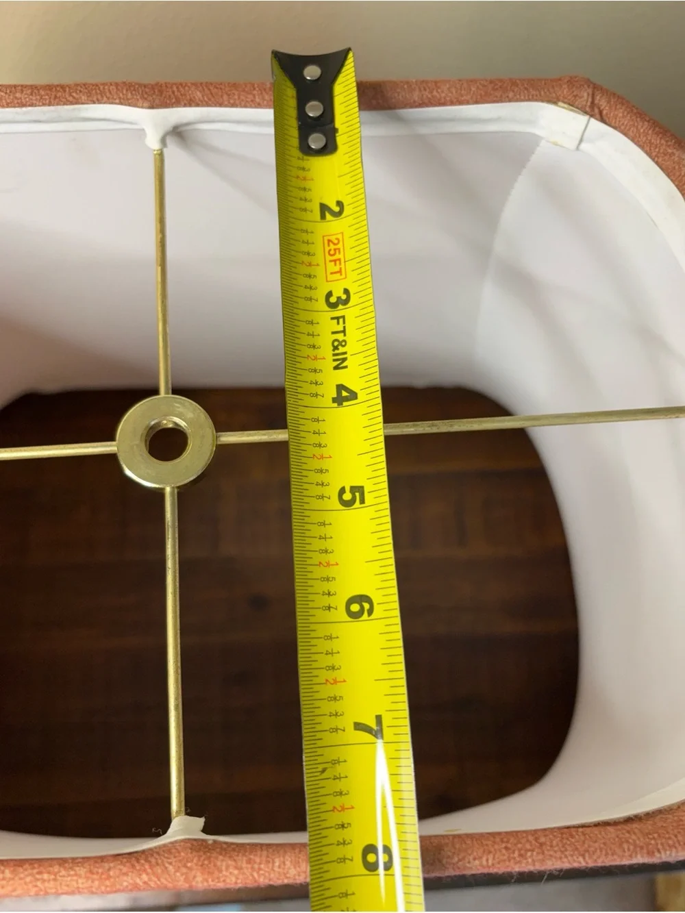 Beautiful Suede Square/ Bell Shape Lamp Shade - Picture 11 of 11